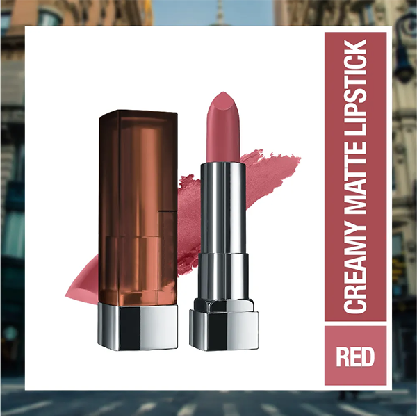New York Color Sensational Creamy Matte Lipstick Touch Of Spice (3.9 gm)