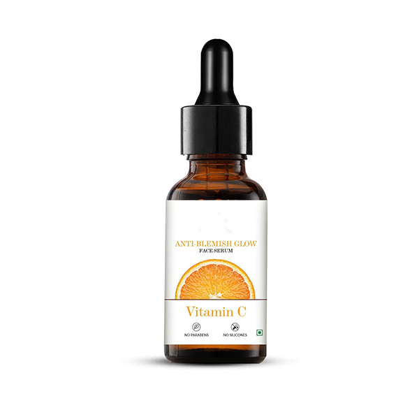 Anti-Blemish Glow Vitamin C Face Serum Free 50% Product Extra Brightens skin, Light, Non- Sticky 15 ml