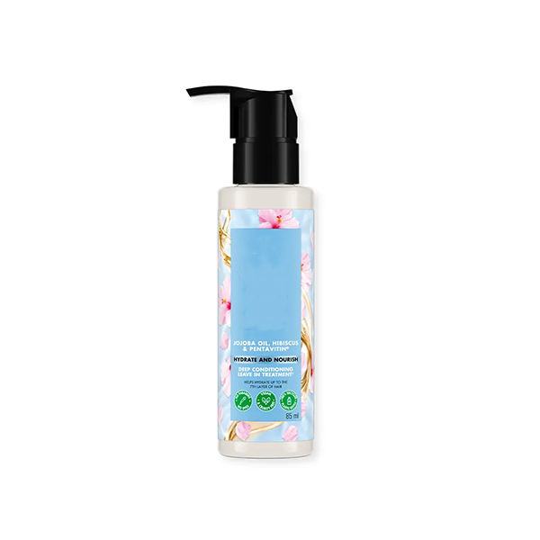 Jojoba oil , Hibiscus & Pentavitin Deep conditioning leave in treatment,85 ml